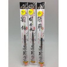百有釣具 海老屋TANAKA 三國蝦標 (劉備/關雲長/張飛/小喬/貂蟬/曹操/呂布/赤璧) 3分/3.5分/4分 溪蝦, 1個, 劉備 3.5分