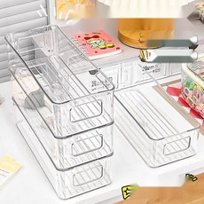 피규어 진열장 아크릴 장식장 투명 피규어 보관함, 2. 수납 롱박스 1개 세트