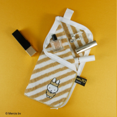 미피 70주년 나인체 miffy 보틀파우치 수건파우치 물병커버 타월파우치 POUCH 텀블러커버 국내배송 당일발송, 1개, 골드