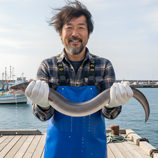 [선주직송] 자연산 통영 손질 장어 구이용 바다장어 특대 사이즈 뼈 머리 소스 2종 초생강 포함, 1개, 3kg(6~9마리)