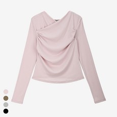 [콘치웨어] 드레이프 롱 슬리브 (4colors) 필라테스 요가