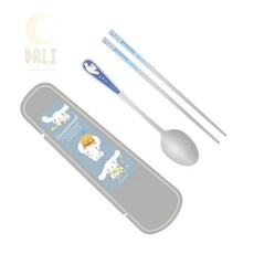 [시나모롤] 케이스세트 키즈수저 키즈스푼 초등학생수저 어린이스텐수저