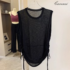 Cavensi 無袖運動背心女