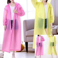 남녀 사계절 휴대용 스타일리쉬 컬러 우비 자전거우비 성인우비 여성비옷 여성레인코트