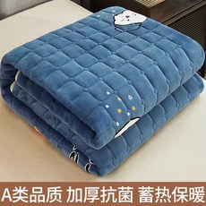 바닥 요매트 누빔 이불요 두꺼운 까는이불, 클라우드러브90x200cm(약2kg)