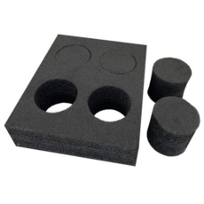 음료고정 배달통 컵받침대 컵홀더 4구 6구, 컵받침4구