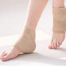 에이와이 국산 기능성 발뒤꿈치 보습패드, 살색 2set