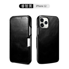 애플 아이폰12promax 케이스에 적용, 아이폰12 [예지흑]