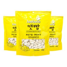 테비 캣빵 동결건조 치킨 고양이강아지 간식 140g, 3개