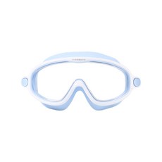 다이비프로 멀티컬러 어린이 물안경 수경 유아 키즈 스위밍 수영장 아동용 와이드 고글, 1개, 버블블루