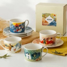 MOOMIN 嚕嚕咪 花茶杯 咖啡杯 1入, 詳見包裝, 詳見包裝