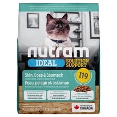 Nutram 紐崔姆 I19 專業理想系列貓糧, 雞肉 + 鮭魚, 1.13kg, 1袋