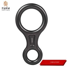 측정공구 로프 리깅 플레이트 라펠 장치 35kN, 다크 그레이