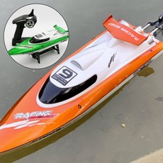 야외 고속 모터 RC보트 성인 취미 무선 조종 선박, 1개, mod 오렌지