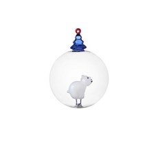 ICHENDORF 이첸도르프 White Bear And Wish Tree Christmas Ball Bear&Blue 783166