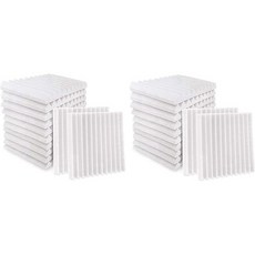 Soaying24Pcs 어쿠스틱 폼 보드 스튜디오 웨지 타일 음향 방음 피라미드 처리 벽 패널 등 2.5X30X30cm