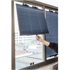 혼시티 무타공 블라인드 커튼