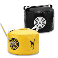 케이디코 임팩트백 골프 파워백 스윙백 골프 스윙연습기, 블랙