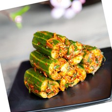 VDG 오이 소박이 1kg 중국산 오이김치 소박이김치 냉동김치, 1개