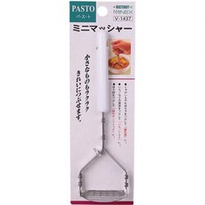 ECHO日本進口不鏽鋼壓泥器搗碎器，輕鬆製作綿密薯泥南瓜泥，廚房必備, 1個, 新款