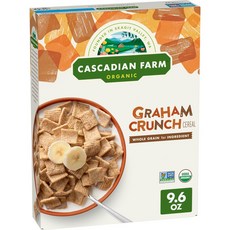Cascadian Farm 오가닉 그래험 크런치 시리얼 272g, 1개
