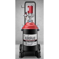 자동 구리스 주입기 주유기 기계 윤활 펌프 자동 배럴, 상세페이지 참고, 12L 펌프+계량기/4m 튜브/15m 호스