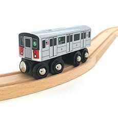정품++ MUNI PALS Wooden MP01-1105 NYC MTA Subway 5 Train Lexington Ave Express R142 자동차, 정품++ MUNI PALS Wooden MP01-110