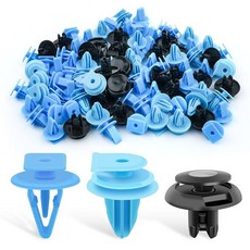 -30 120PCS 카 리테이너 6.3mm 8mm 9mm 10mm 확장 나사 교체 키트 범퍼 푸시 리벳 클립 1PC 패스너 리무버, 100Pcs Clips