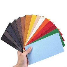 핸셀 소파 의자 가죽 셀프 리폼 보 수리 수선 스티커 패치 25cmX30cm, 가죽패치 레드