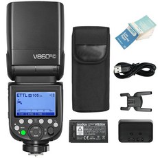 [Godox Godox V860III-C TTL 2.4G GN60 5300K Speedlite HSS 1 8000s 2600mAh 10 Canon 정규