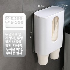 80개 90개 종이컵, 두꺼워진 신모델 더블 화이트 약 80개