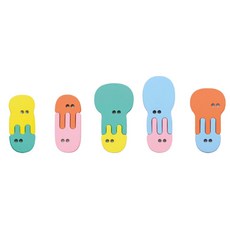 욕실벽 바다동물 그림퍼즐 물놀이 스펀지블럭 유아 감각놀이 욕조스티커 목욕퍼즐, 1개, 젤리피쉬