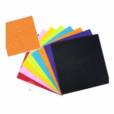 MN 부직포 4절 주황색 44x44 10개 미술수업