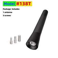 라디오 루프 마운트 블랙 길이 자동차 나사 차량용 안테나 미니 숏 차량, 1. 1 PC