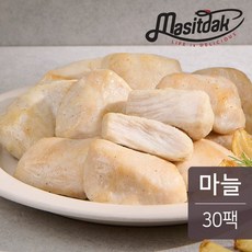 맛있닭 스팀 닭가슴살 마늘맛 100gx30팩 (3kg), 100g