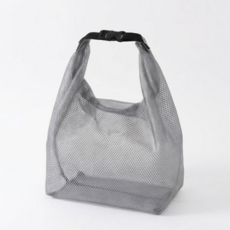 올드퓨처 생활방수 휴대용 세면파우치, 그레이