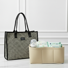 올리스트 기저귀 가방 이너백 세트, 하운드투스 블랙