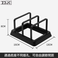 Z3JC 廚房刀架置物架, 1個, 塑料砧板架:如圖