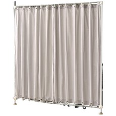 巴塞隆納家具 伸縮屏風 AE105, 尊爵灰,換購活動輪