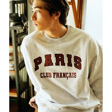 곤니치와봉쥬르 CONICHIWA BONJOUR 유니브 맨투맨오트밀 1184326