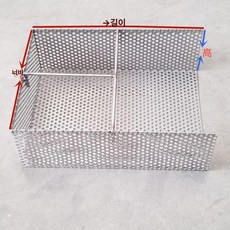 스테인레스 사각 트렌치 대형 거름망 배수구 매쉬여과기 식당 하수구 배수망 구경, 길이 15 너비 15 높이 10cm 5mm, 기본 색상