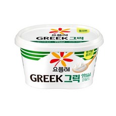 빙그레 요플레 그릭요거트 무가당 플레인, 2개, 400g
