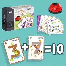 땡땡땡 스피드 텐 10 수학 보드게임 B1619, 없음, 상세설명 참조
