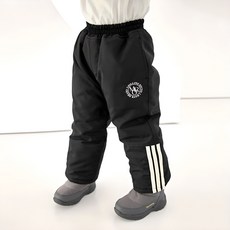 MARI N MORI 兒童運動風拼接防寒雪褲