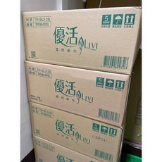 優活 LIVI 抽取式衛生紙 300抽x30包, 1個, 30包