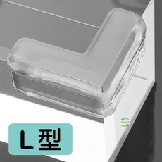 透明防撞角 L型桌角保護套 適用90°桌角, 1個, 【L型】一個