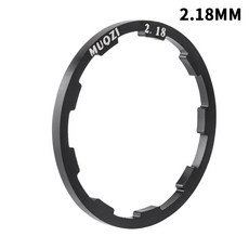 MUQZI MTB 도로 자전거 허브 와셔 1mm 1 5mm 85mm 2mm 2 18mm 35mm 가스켓 7 8 9 10 11 12 속도 카세트 휠 스페이서, 2 18mm Bla