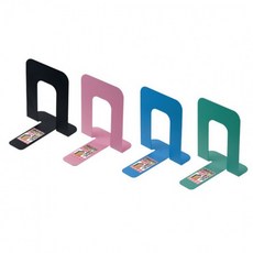 에코금속 4색 칼라 책꽂이 북엔드 1p