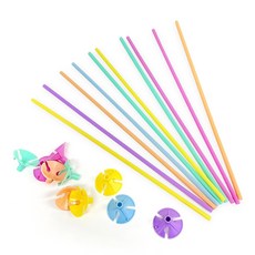 풍선 막대 스틱 꽂이 32cm 42cm 10p
