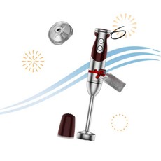 MEGAWISE 메가와이즈 핸드 블렌더 3 in 1 강력 모터 스텐레스 TX